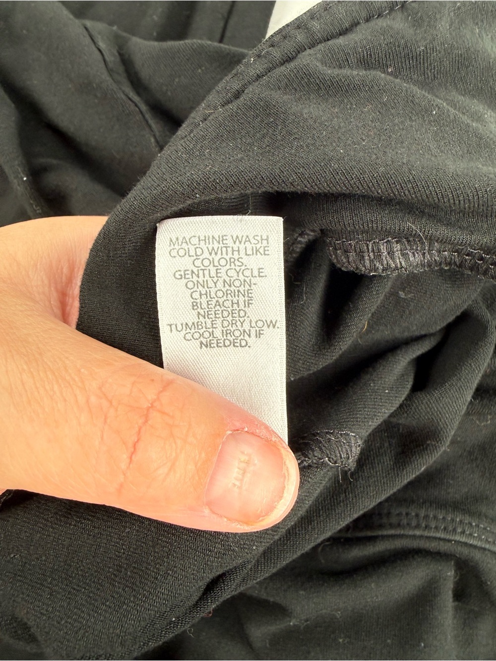 J. Jill Black Stretch Straight Leg Leggings - Picture 5 of 5